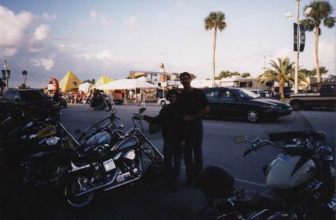 Cal and Virginia Ann in Dytona