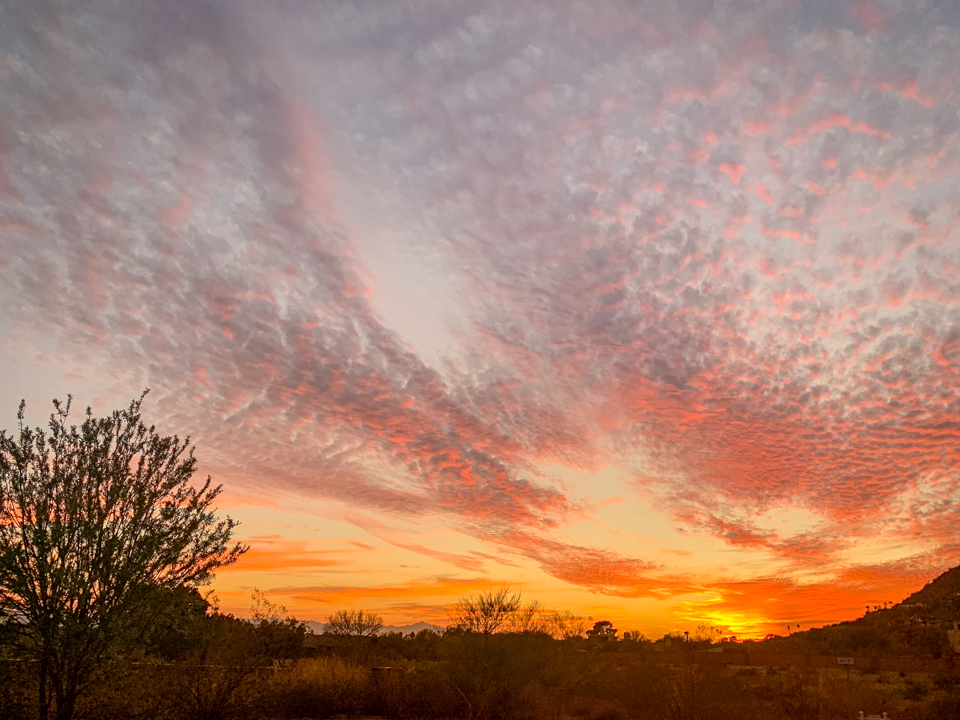Arizona Orange Sky