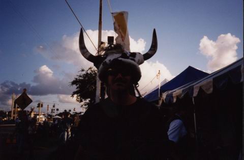 Cal as a Viking