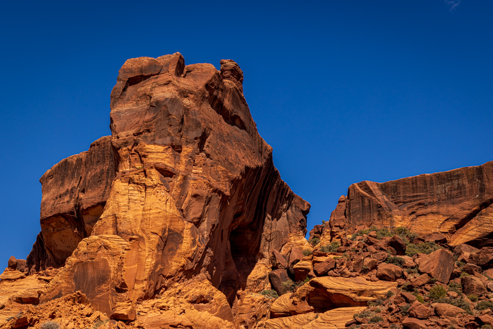 Red Rock and Blue Sky