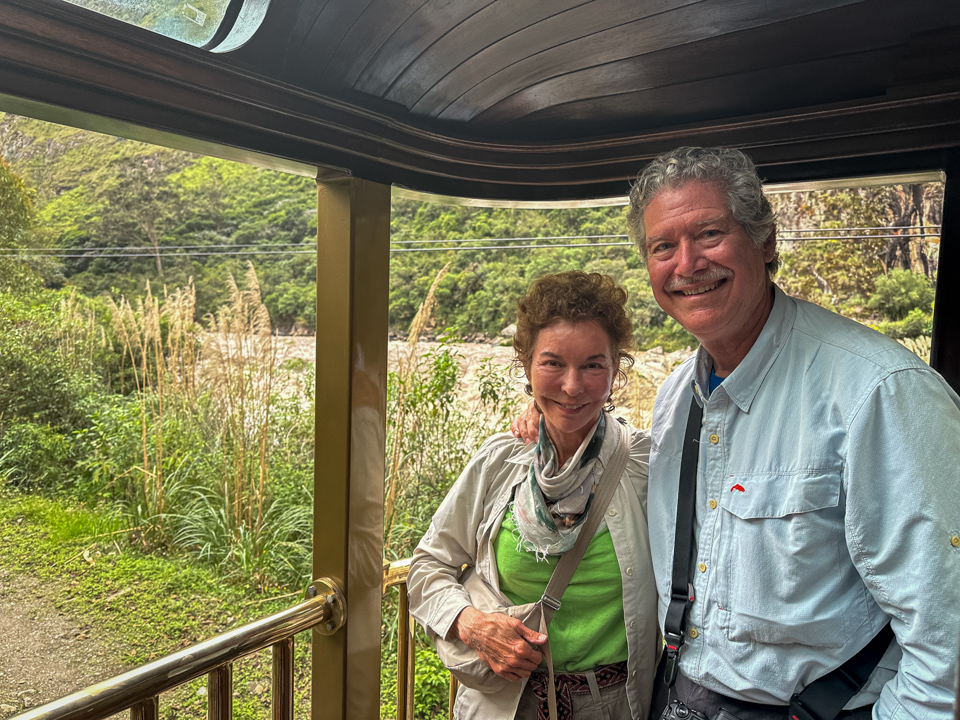 Train to Aguas Calientes