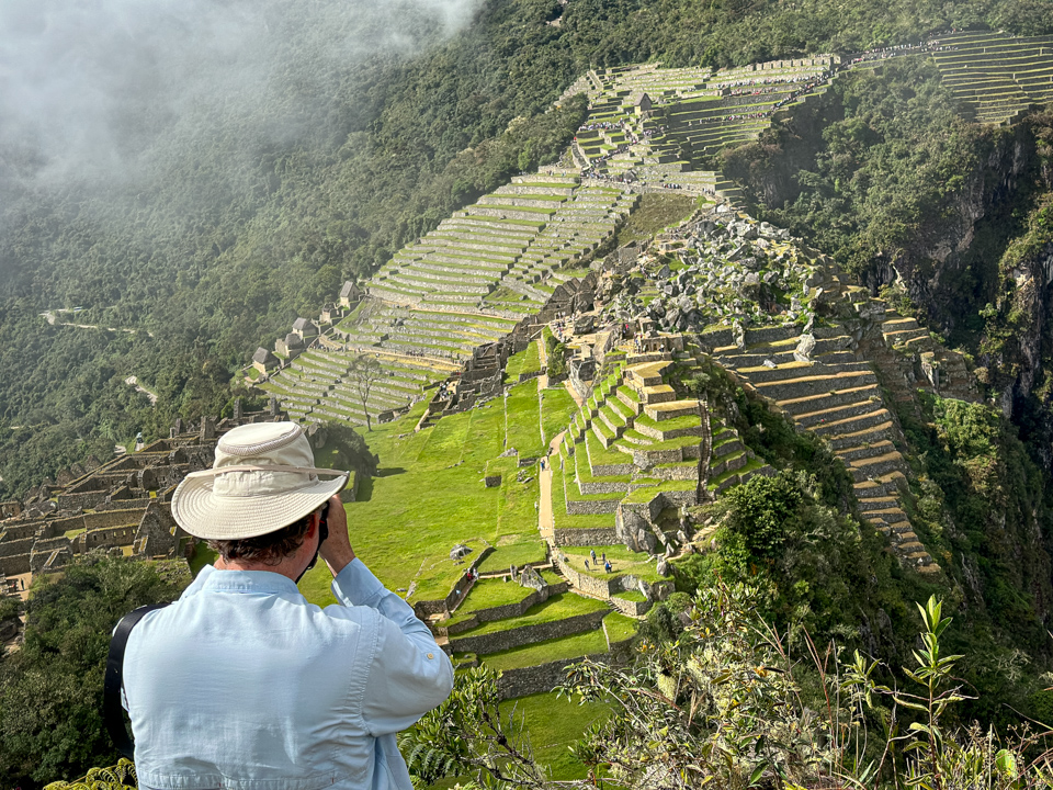 Above Machu Picchu