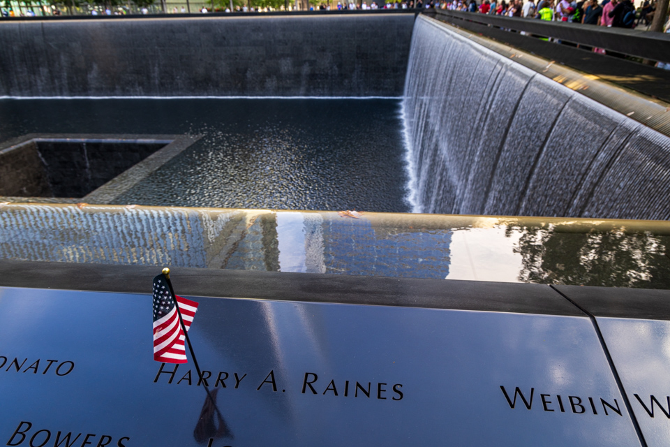 Flag at Memorial