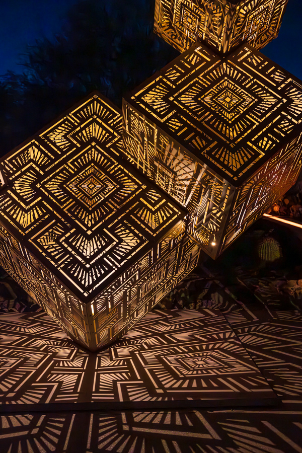 Stacked Light Cubes