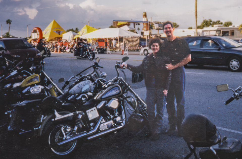 Cal and Virginia Ann in Dytona